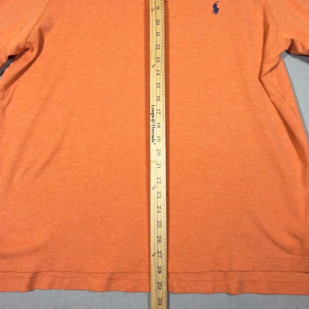 Ralph Lauren Orange‎ Short-Sleeve Polo with Navy Pony